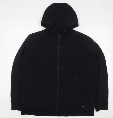 Marks and Spencer Mens Black Jacket Size 2XL Zip - Image 1 of 4