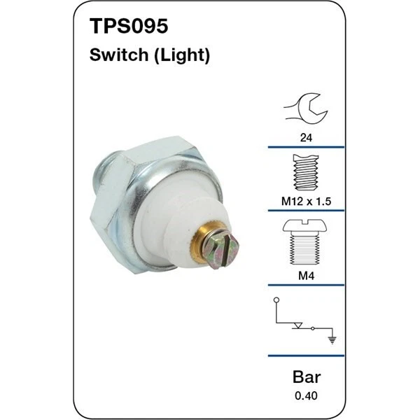 Tridon Engine Oil Pressure Switch FOR SSANGYONG KORANDO MUSSO REXTON TPS095 - image 1 of 1