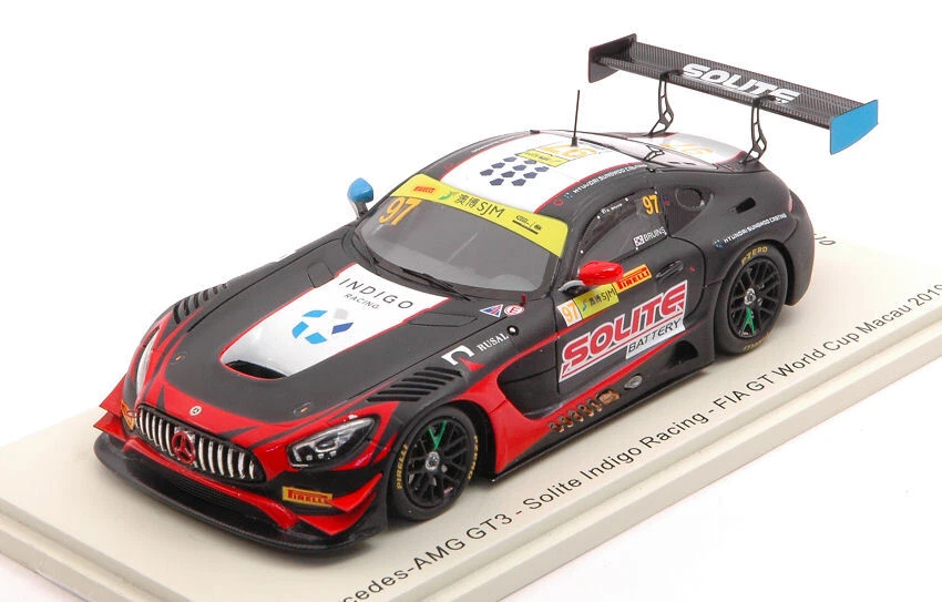 Spark Model MERCEDES GT3 N.97 FIA GT WORLD CUP MACAU 2019 R.BRUINS 1:43 - Immagine 1 di 1