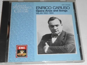 CD Enrico Caruso: Opera Arias and Songs MILAN 1902-1904 (1988 EMI) Classical - Imagen 1 de 4