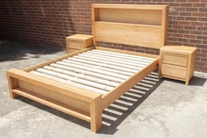 Killarney - 3 Piece Bedroom Set - Australian Messmate Timber - Queen Size - Picture 1 of 11