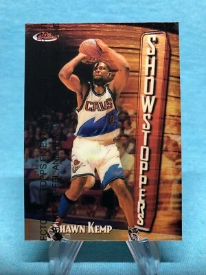 Shawn Kemp 1997-98 Topps Finest Showstoppers #241 Cleveland Cavaliers - Image 1 of 2