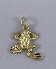 Frog Charm By MA 14k Yellow Gold 