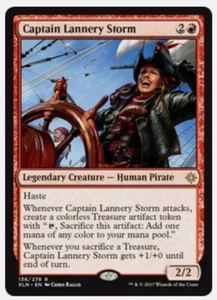 MTG-1x English-Captain Lannery Storm-Ixalan - Picture 1 of 1