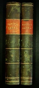 THE CHINESE A GENERAL DESCRIPTION OF THE EMPIRE OF CHINA - 2 TOMES -1836- - Imagen 1 de 11
