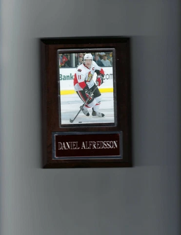 DANIEL ALFREDSSON PLAQUE OTTAWA SENATORS HOCKEY NHL Cover