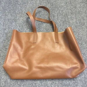 Everlane Women's The Day Market Tote Bag Purse cognac - Picture 1 of 2