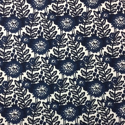 TELA MULTIUSOS DISEÑO FLORAL ENCAJE AZUL MARIVAL DISEÑOS BALARD POR YARDA 54"W Foto 1 de 4
