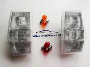 ALL-CLEAR Ford Fiesta 1/2 Mk1 Mk2 Ghia S RS XR2 Super -1989 Rear Lights Lenses - Picture 1 of 3