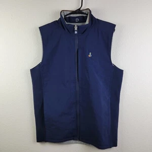 Chaleco de golf FLAW para hombre M B.Draddy Draddy Streamsong reversible acolchado sin mangas - Imagen 1 de 9