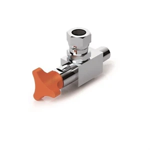 Isolatore manometro idraulico in linea, EML 1/4" MF - Foto 1 di 3