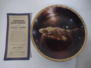 Hamilton Collection Star Trek The Voyagers Cardassian Galor Warship Plate - Picture 1 of 2