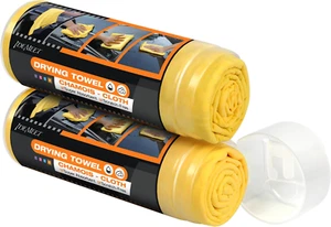 Premium Shammy Handtuch 2er Pack 26"X17" Super Saugfähig Auto Trocknen Handtuch, Weich Reusa - Bild 1 von 12