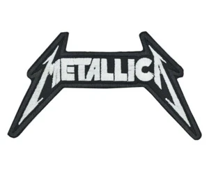 Metallica Sew-on Patch | American Heavy Thrash Speed Metal Hard Rock Band Logo - Picture 1 of 2