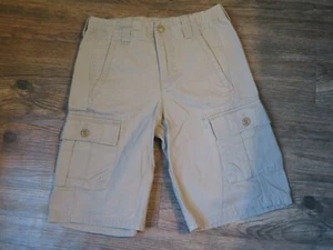 L. L. Bean cargo shorts boys youth Size 10 tan outdoors hiking - Picture 1 of 2