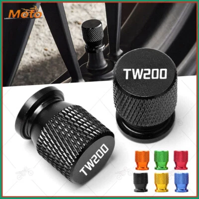 For YAMAHA TW200 TW 200 Motorcycle CNC Tire Valve Stem Cover Cap New Universal - Image 1 of 4