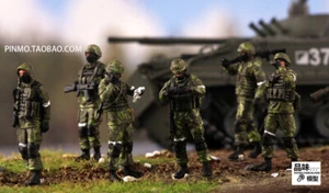 1/72 Russian Special Operations Russian Army March Finished Product Model 10Pcs - Picture 1 of 5