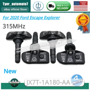 4x JX7T-1A180-AA TPMS Tire Pressure Sensor For 2020 Ford Lincoln Escape Explorer - Picture 1 of 8