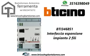 bti 346851 Interfaccia espansione impianto 2 fili - Foto 1 di 1