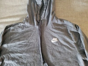 Nike Unisex Grey Pullover Hoodie with Nike Symbol Small. - Picture 1 of 3