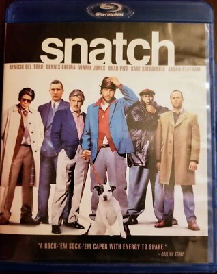 Snatch [Blu-ray, Screen Gems,2009] Benicio Del Toro, Dennis Farina, Vinnie Jones - Image 1 of 4