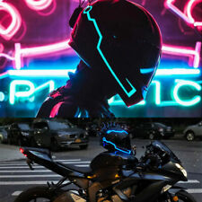 Kit lampeggianti a LED per casco moto universali in 6 colori con batteria TRON