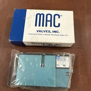 MAC 4-WAY SOLENOID VALVE 92B-AAB-000-DM-DDAP-1DM 17000 FPE 19233 - Picture 1 of 9