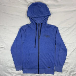 New Era Blue Hoodie Full Zip The Practice Space Unisex XS Streetwear - Picture 1 of 8