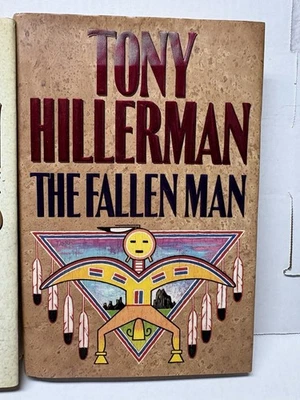 SIGNED The Fallen Man by Tony Hillerman 1st Printing First Edition 1996 HCDJ - Image 1 of 2