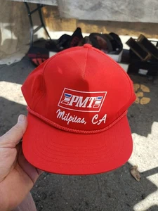 Vintage PMT Milpitas, California Baseball Cap - Picture 1 of 7
