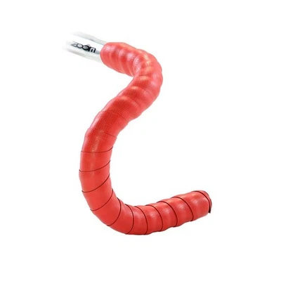 Velo Red Handlebar Tape Set - Durable, Tacky, Towel-Style Bicycle Grip for Road - Image 1 of 2
