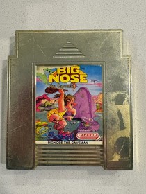 Big Nose the Caveman (NINTENDO NES) AUTHENTIC SOME WEAR