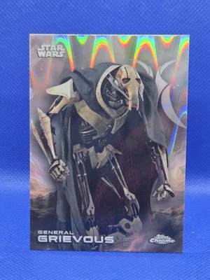 2025 Topps Chrome Star Wars General Grievous #49 RayWave Refractor - Image 1 of 2