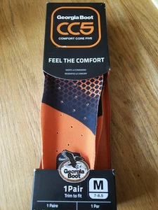 Georgia Boot CC5 Comfort Core 5 Insole UNISEX medium 7-8.5 Men’s OR Women’s - Picture 1 of 5