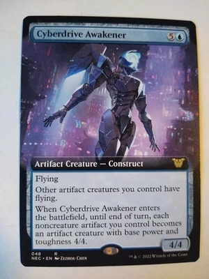 Cyberdrive Awakener (Extended Art) - Commander: Kamigawa: Neon Dynasty- #048 - Image 1 of 2