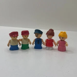 Lote de 5 figuras vintage Playskool Lil Playmates - Imagen 1 de 6