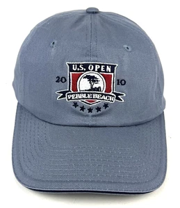 2010 US Open Pebble Beach Strap Back Hat Golf Cap Embroidered USGA Member Golf - Bild 1 von 7