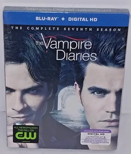 New The Vampire Diaries Complete Seventh 7th Season (Blu-ray, 2015) Box Set+C0DE - Picture 1 of 6