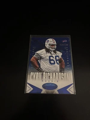 Cyril Richardson 2014 Panini Certified Blue /100 RC Bills 114 - Image 1 of 2
