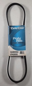 DAYCO 5040353 OEM 4PK0895 Serpentine Drive Belt 1997-2001 CRV 1996-2007 Impreza - Picture 1 of 5