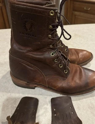 Chippewa 8" Bronceado Renegado Botas Lacer Mujer 8.5 M 1901W65 - Hechas en EE. UU. - Foto 1 de 4