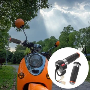 Manopola Velocità Bici Elettrica Acceleratore Impugnature Manubrio Ergonomiche - Foto 1 di 12