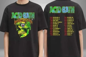 Acid Bath Merch American Tour 2025 Unisex T-Shirt - Bild 1 von 2