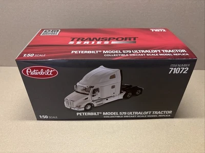 Die-cast Masters 71072 Peterbilt 579 Ultraloft Tractor - White 1/50 New MIB - Image 1 of 4