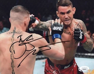 Dustin Poirier autographed inscribed 8x10 photo UFC JSA COA Connor Mcgregor - Picture 1 of 2
