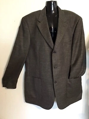 Chaqueta deportiva blazer Bill Blass Premier Collection para hombre. Talla 44L Foto 1 de 4