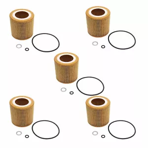 Engine Oil Filter For BMW HU816x 11 42 7 541 827 11427541827 HU816x (5 Filters) - Picture 1 of 9