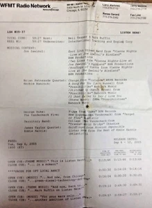 RADIO SHOW:JAZZ REVIEW 9/6/05 HERBIE HANCOCK, GEORGE DUKE, JOE ZAWINUL,TERRITORY - Imagen 1 de 2