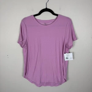Beyond Yoga On the Down Low T-Shirt Featherweight Gr. L Pink Heather LWSD7670 - Bild 1 von 6