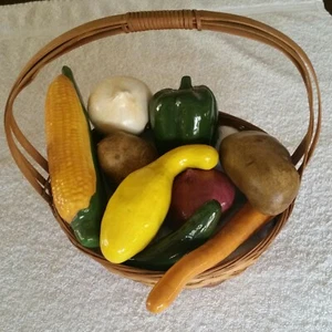 10 Piece Ceramic Vegetable Set - Picture 1 of 3
